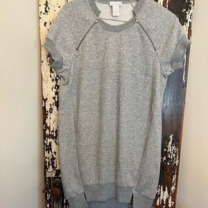 Women’s cozy Weekend For The Republic zipper sweatshirt dress. size Medium